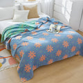 Abstract Sunny Reversible Blanket — alternate angle view