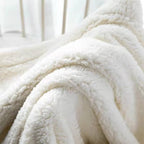 Seraphina Velvet Sherpa Blanket — lifestyle shot