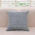 Plush Ridge Cushion Covers — material texture close-up