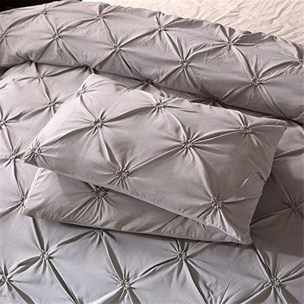 Airweave Pintuck | 3pcs Quilt Cover Set — size and scale reference