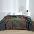 Mandala Tassel Throw Blanket