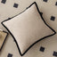 Black Edge Oatmeal Color
