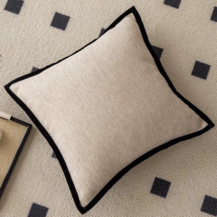 French Vintage-Inspired Cushion Covers — product feature detail