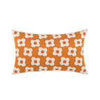 Lustrous Floral Embroidered Cushion Cover