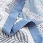 Leafy Whisper Summer Blanket — size and scale reference