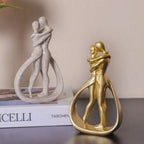 Embrace Resin Couple Sculpture — lifestyle shot