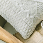 Braided Knitted Cushion Cover — product feature detail
