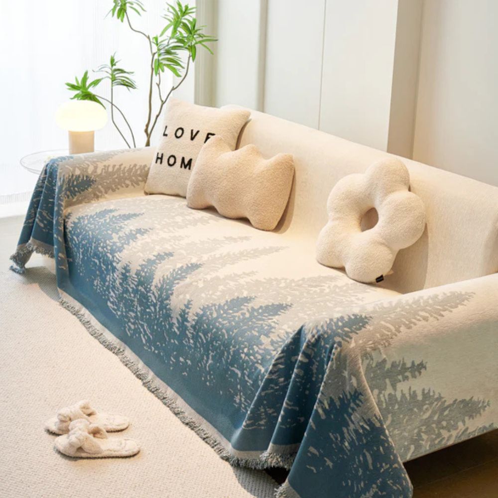 Forest Glitz Sofa Cover — product feature detail
