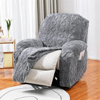 Jacquard Stretch Recliner Sofa Cover — main product photo