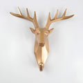 Animal Head Wall-Mounted Key Holder — material texture close-up