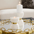 Colette Hourglass Candle Holder — main product photo