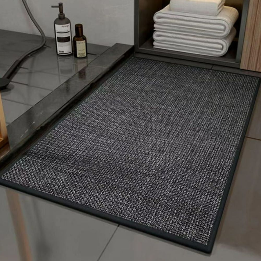 Braided Comfort Non-Slip Bath Mat — alternate angle view