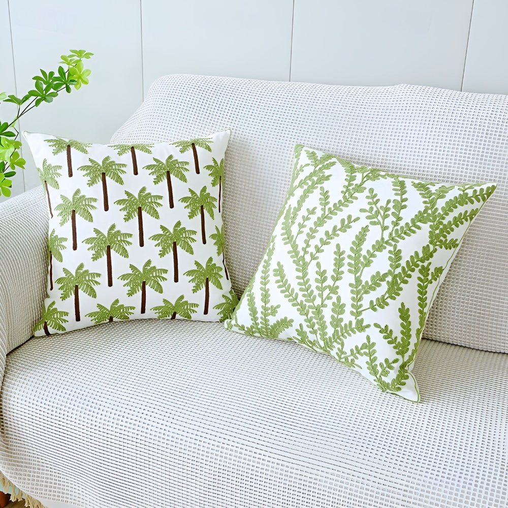 Verdant Paradise Cushion Cover — product close-up