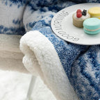 Seraphina Velvet Sherpa Blanket — additional view