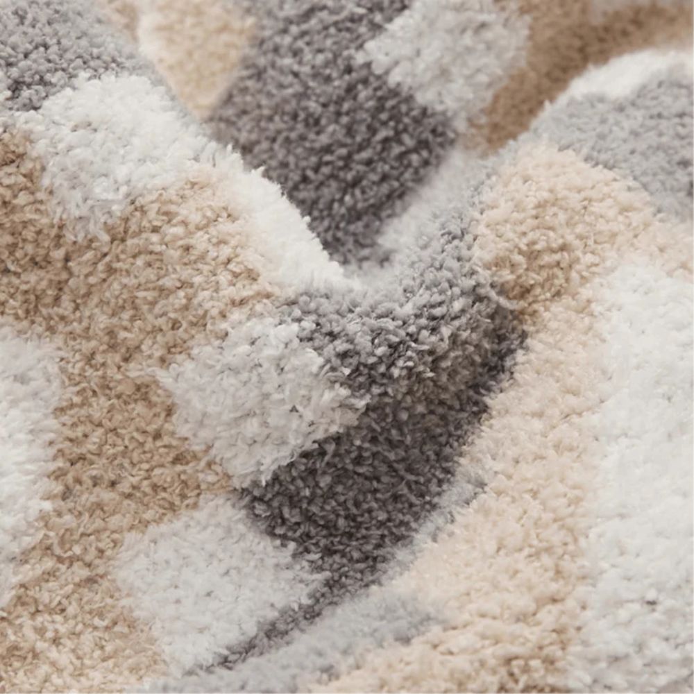 Sierra Peaks Knit Blanket — size and scale reference