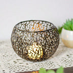 Glow Sphere Candle Holder — material texture close-up