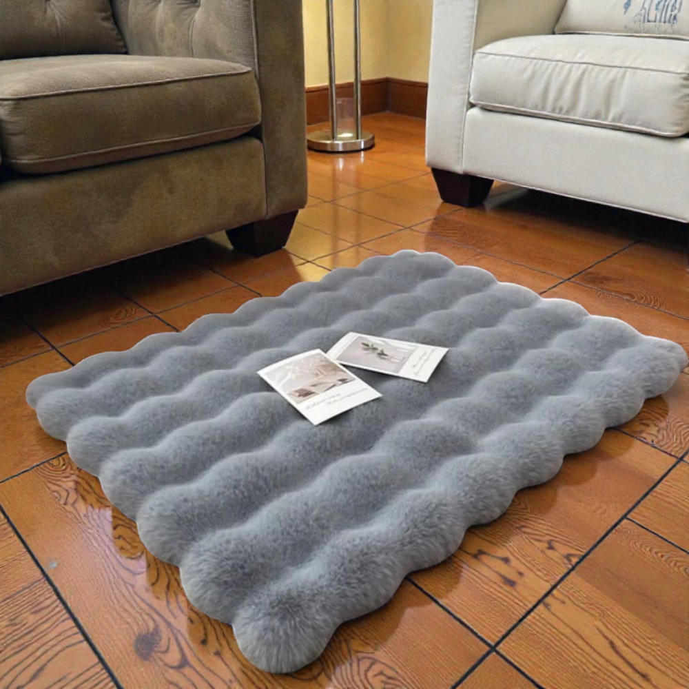 Faux Fur Pet Mat — view 4
