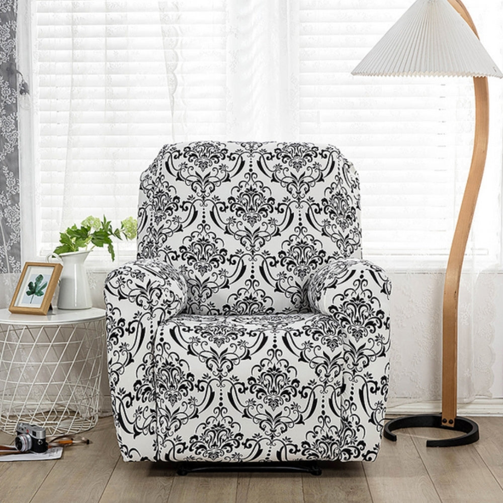 Abstract Recliner Sofa Cover — size and scale reference