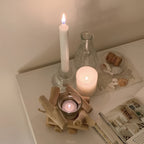 Driftwood Haven Candle Holder — alternate angle view