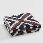 Sierra Peaks Knit Blanket — product detail view