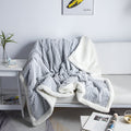 Fluffy Stripes Sherpa Blanket — additional view