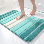 Lumiére Striped Absorbent Bath Mat — additional view