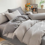 Lustova Cotton Quilt Cover | 3pcs Set