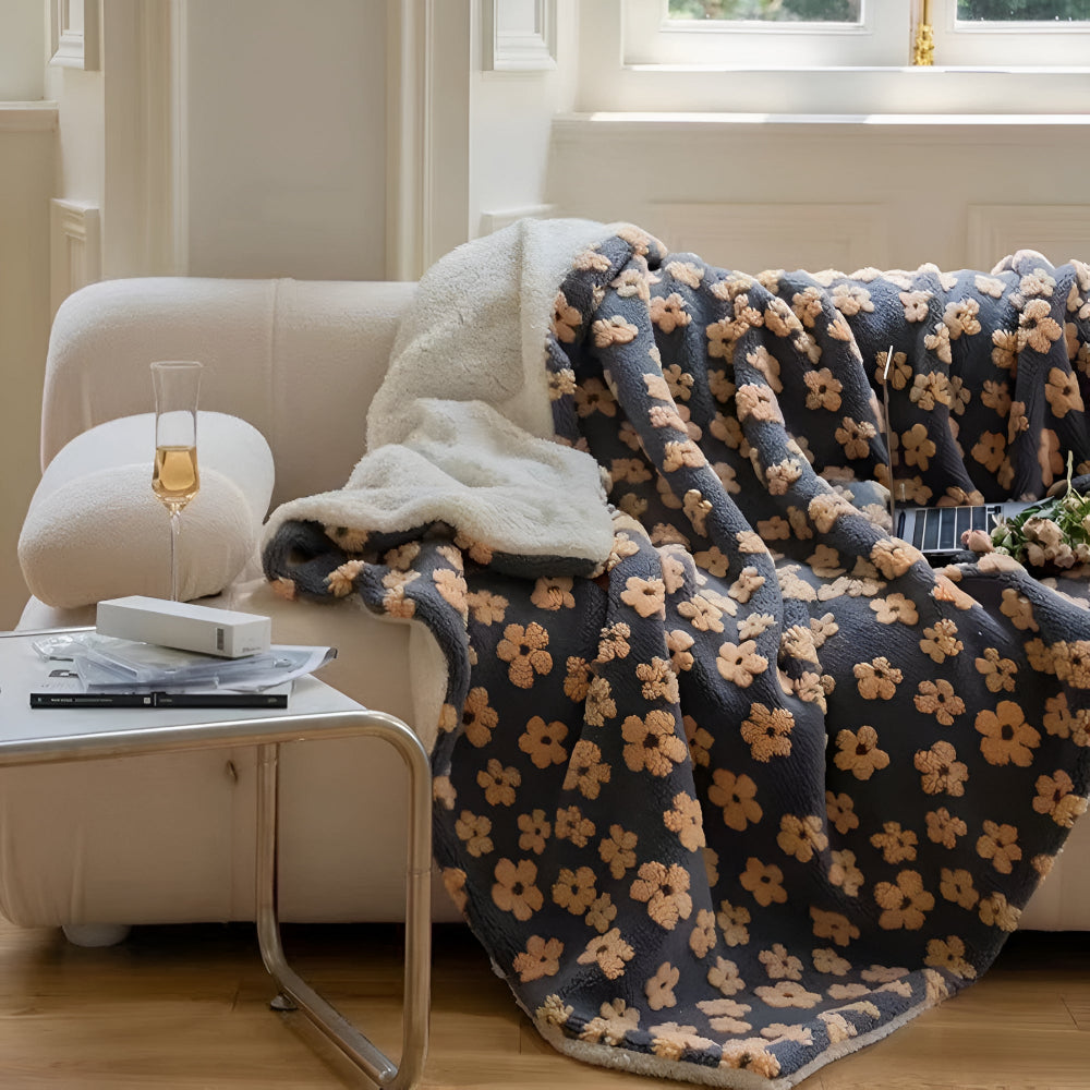 Nature's Wildflower Bliss Blanket — product feature detail