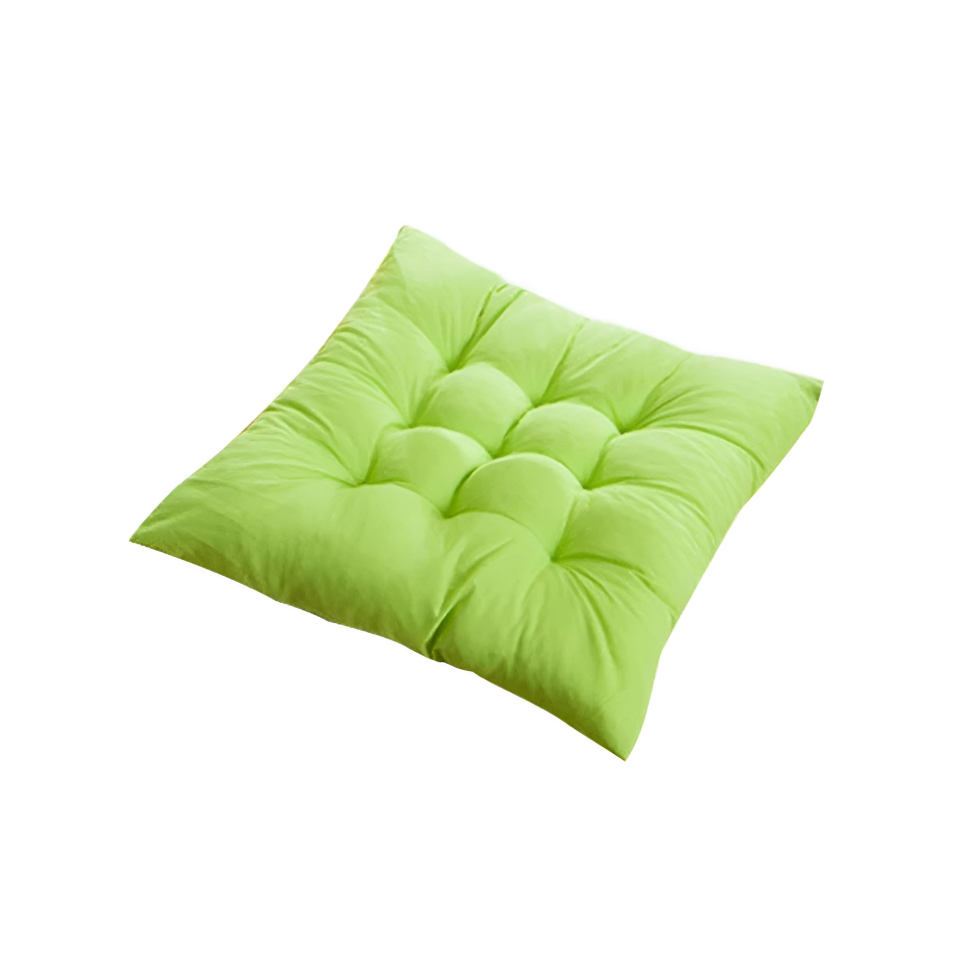 Vibrant Button-Tufted Padded Cushions — additional view