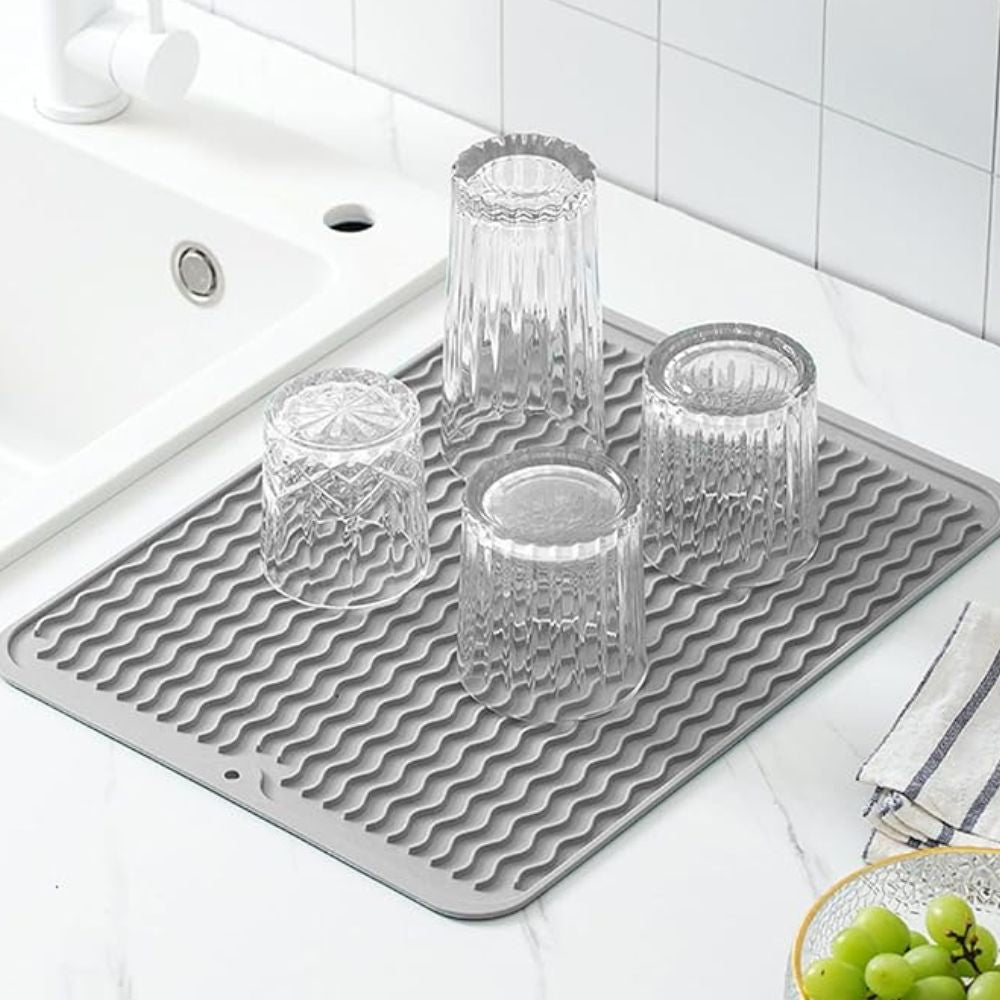 Quick Flow Silicone Kitchen Mat — main product photo