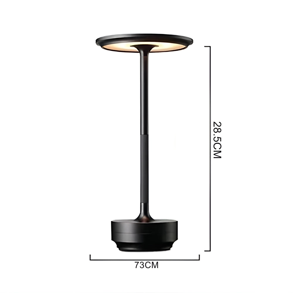 Lunox LED Rechargeable Desk Lamp — material texture close-up