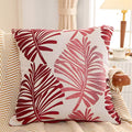 Metallic Foliage Cushion Cover — product feature detail