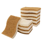 Coconut Fibre Natural Dish Sponge — alternate angle view