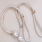 Lustrous Pearl Curtain Tie Back | 2 Pcs Set — lifestyle shot