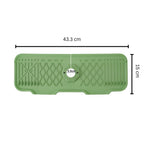 Aqua Slope Rubber Faucet Sink Mat — product feature detail