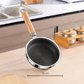 Nature Grip Stainless Steel Pan — lifestyle shot