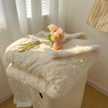 Cloud Flower Snuggle Blanket — material texture close-up