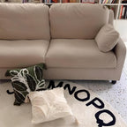 Plush Leaf With Tassel Cushion Cover — product in use