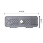 Aqua Slope Rubber Faucet Sink Mat — material texture close-up