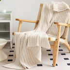 Vintage Chunky Knit Blanket — lifestyle shot