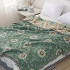 Retro Mandala Reversible Blanket — main product photo