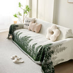 Forest Glitz Sofa Cover — material texture close-up