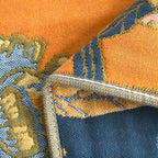 Hibiscus Reversible Bath Towel — product detail view