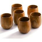 Handcrafted Wooden Tea Cup — main product photo
