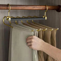 Regal Gold Space-Saving Trouser Hanger — additional view