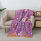 Lavender Dreams Cotton Gauze Towel — main product photo