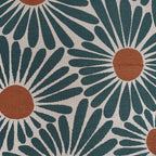 Floral Daisy Woven Throw Blanket — product in use