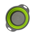 Collapsible Silicone Strainer Basket — lifestyle shot