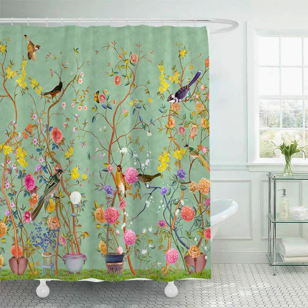 Rural Waterproof Decorative Shower Curtain — main product photo