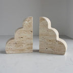 Elysian Travertine Bookends — main product photo